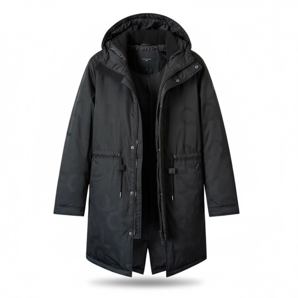 NWT The Kooples Parka, Jacket, Black, Medium